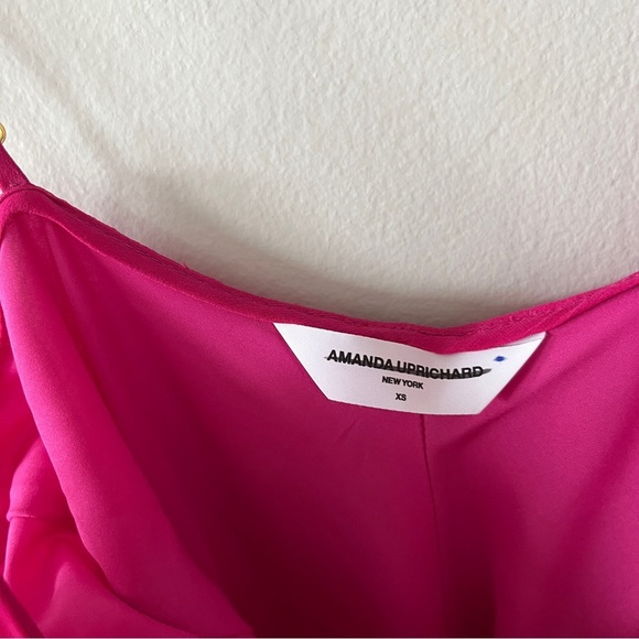 Amanda Uprichard Cassilda Gown maxi dress in Berry Size XS - Picture 6 of 12